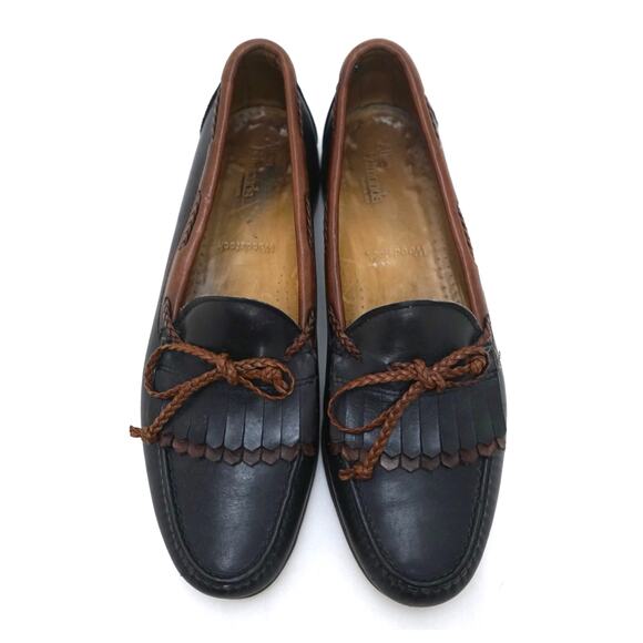 Allen Edmonds Woodstock Loafers Men's 10 B - Picture 3 of 11